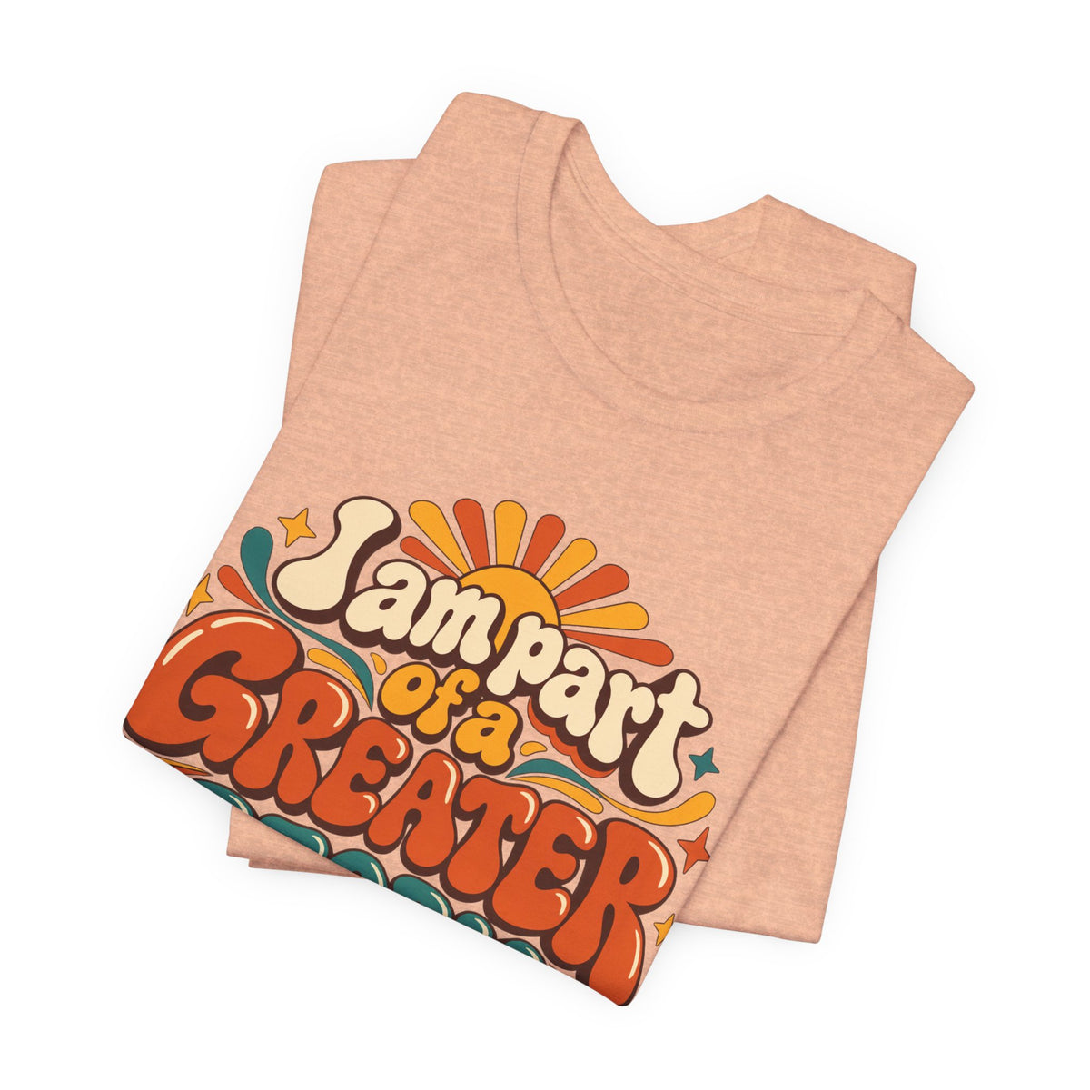 I am Part of a Greater Story T-Shirt — Retro Inspirational Graphic Tee