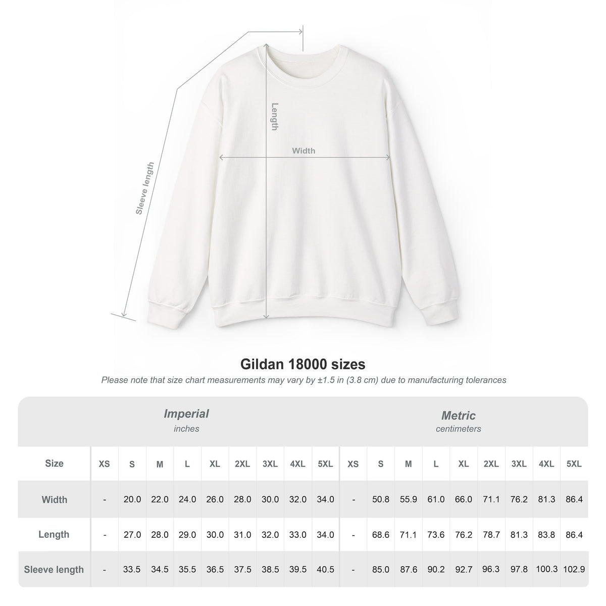 Made for More Unisex Heavy Blend™ Crewneck Sweatshirt