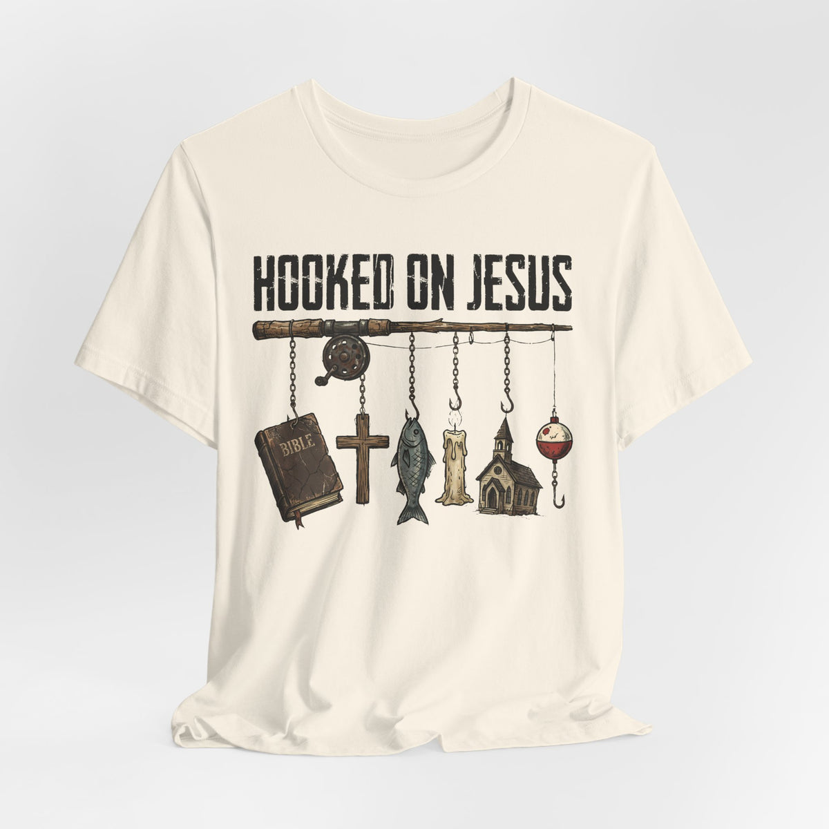 Hooked on Jesus T-Shirt