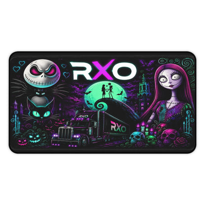 RXO Neon Gothic Trucking Desk Mat