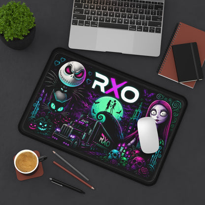 RXO Neon Gothic Trucking Desk Mat